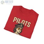 We’re Not Better Than You Just Way Cooler - Modern Female Pilot T-Shirt - gifts - WWII warbird t-shirt