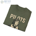 We’re Not Better Than You Just Way Cooler - Vintage Female Pilot T-Shirt - gifts - WWII warbird t-shirt