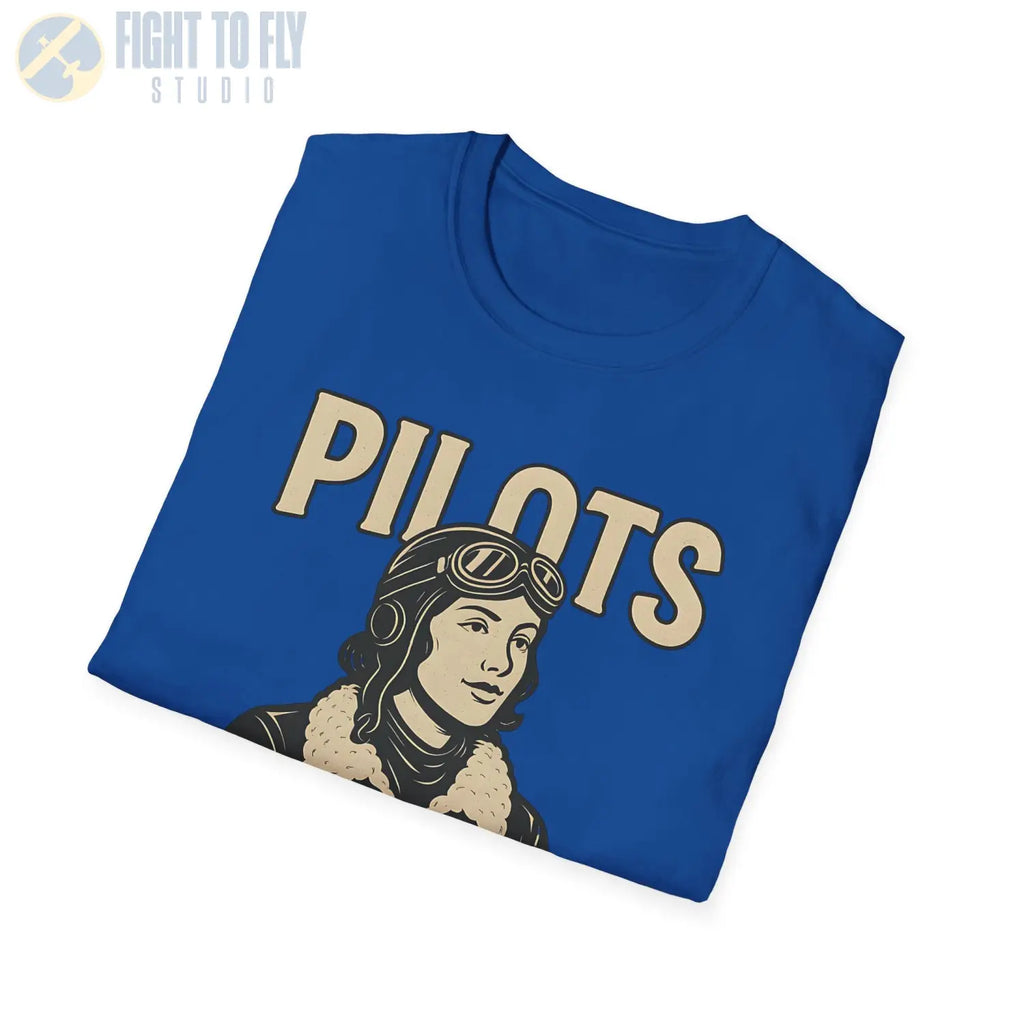 We’re Not Better Than You Just Way Cooler - Vintage Female Pilot T-Shirt - gifts - WWII warbird t-shirt