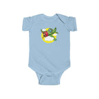 Whimsical Airplane Infant Bodysuit - Kids clothes - Pilot gifts - WWII warbird t-shirt