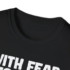 With Fear For Our Democracy - Flag - T-Shirt - Pilot gifts - WWII warbird t-shirt