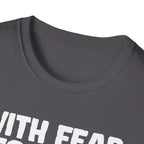 With Fear For Our Democracy - Flag - T-Shirt - Pilot gifts - WWII warbird t-shirt