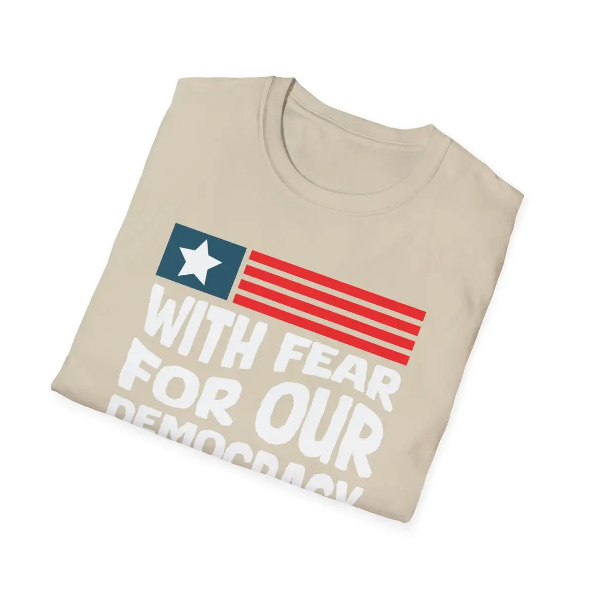 With Fear For Our Democracy I Dissent - T-Shirt - Pilot gifts - WWII warbird t-shirt