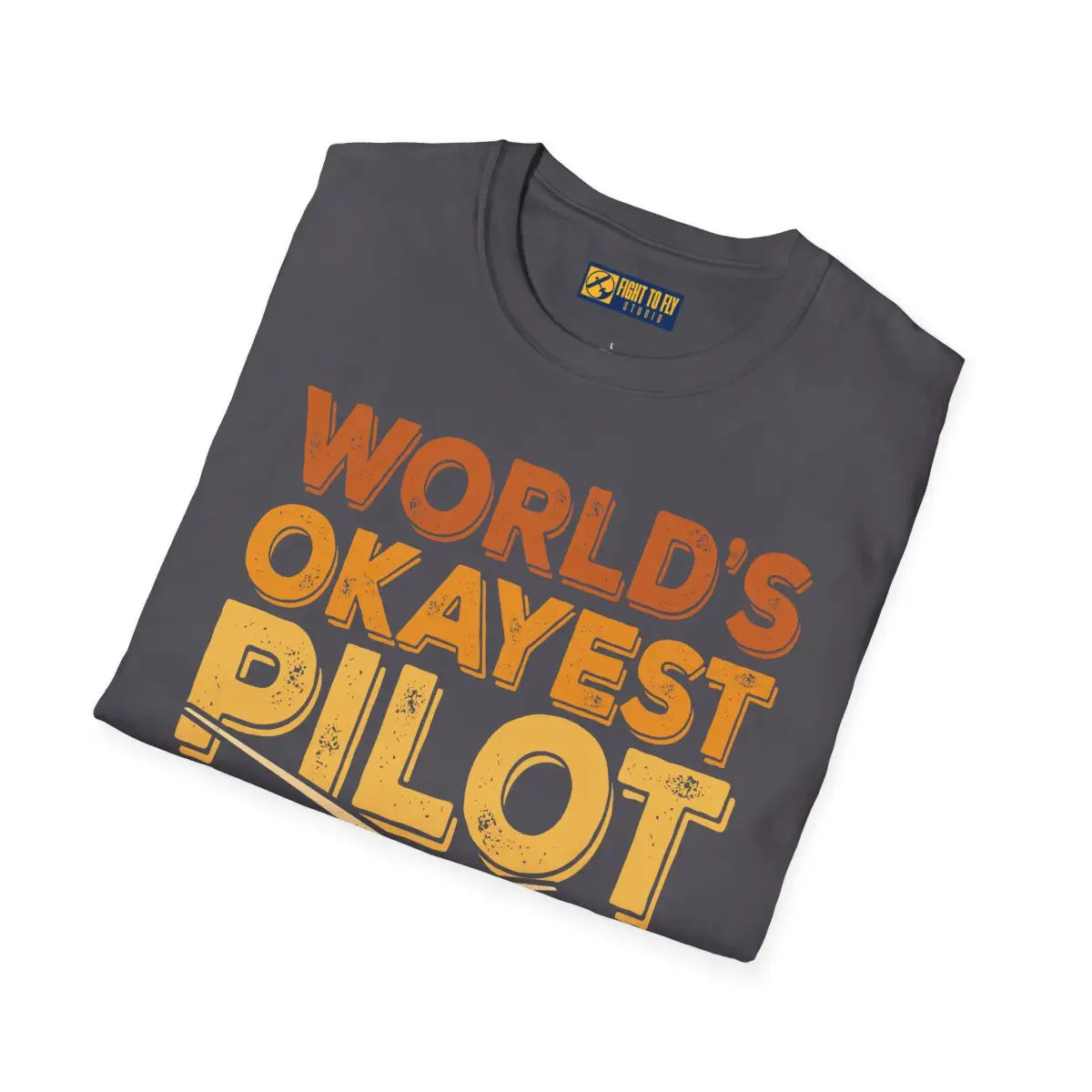 World’s Okayest Helicopter Pilot T-Shirt - gifts - WWII warbird t-shirt