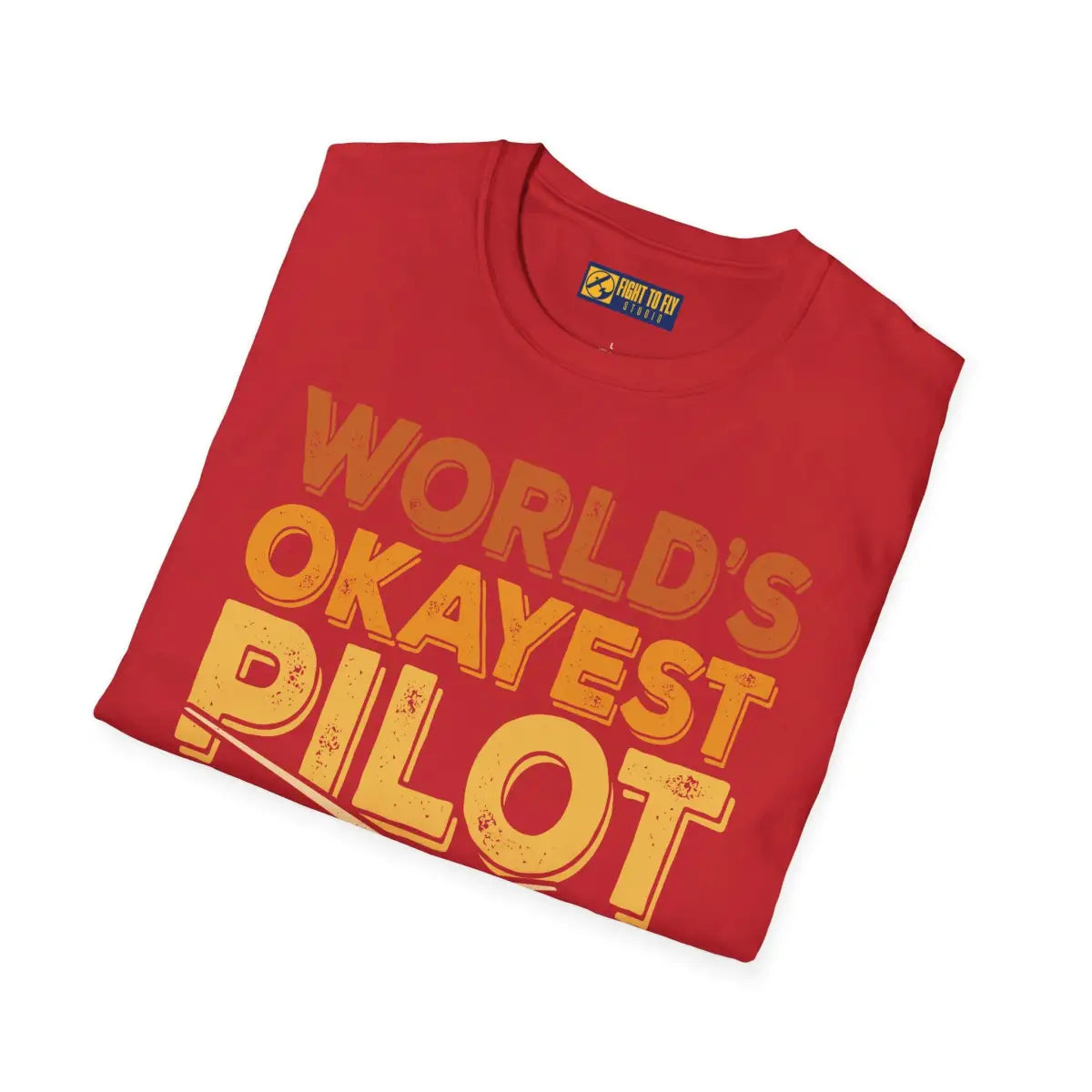 World’s Okayest Helicopter Pilot T-Shirt - gifts - WWII warbird t-shirt