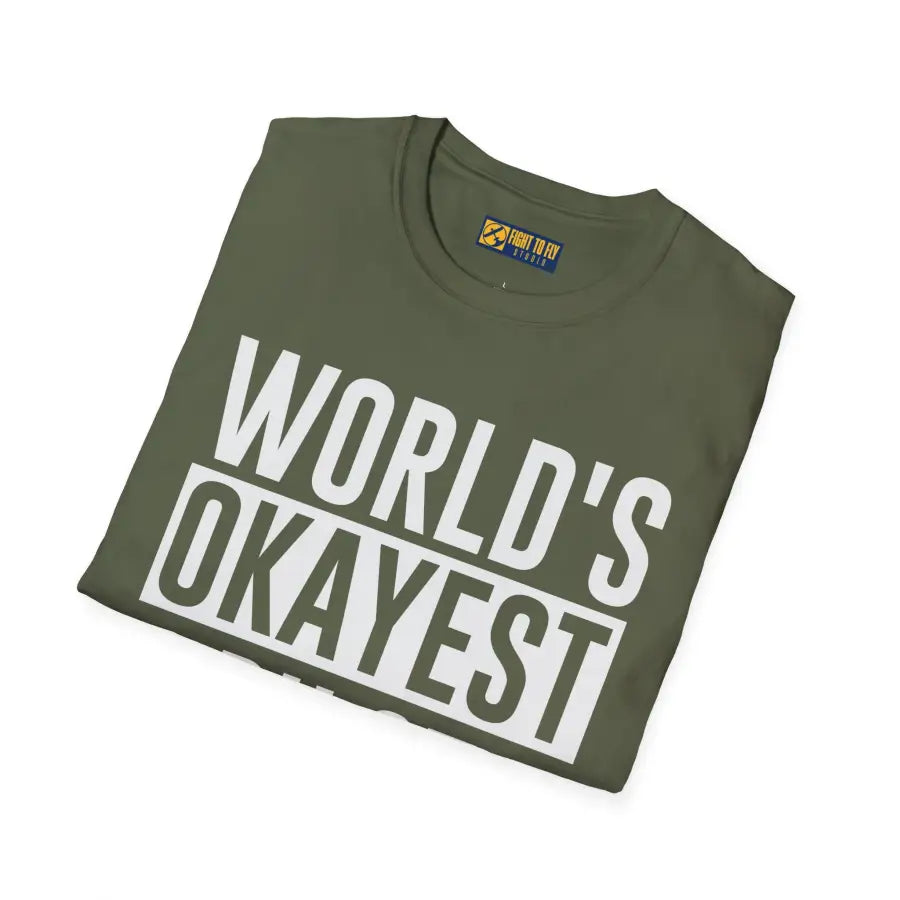 World’s Okayest Pilot - T-Shirt - gifts - WWII warbird t-shirt