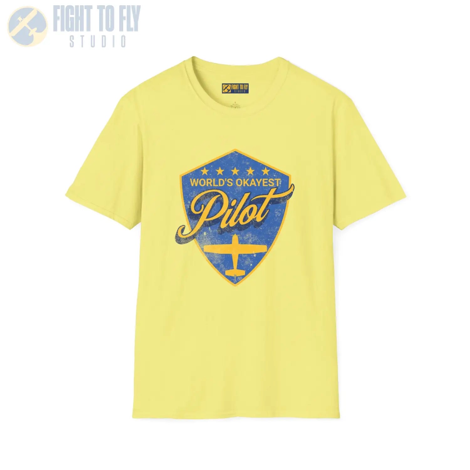 World’s Okayest Pilot - Tee - T-Shirt - gifts - WWII warbird t-shirt