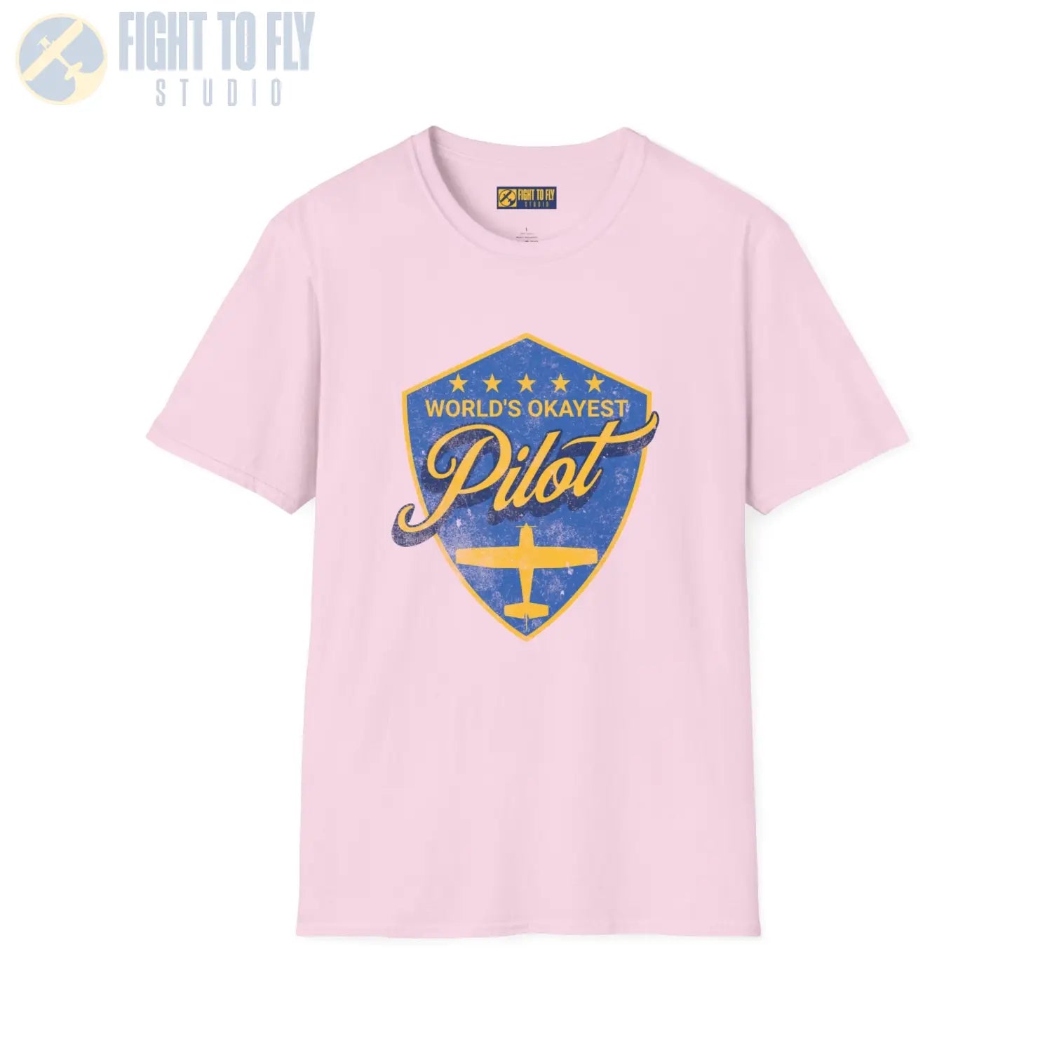World’s Okayest Pilot - Tee - T-Shirt - gifts - WWII warbird t-shirt
