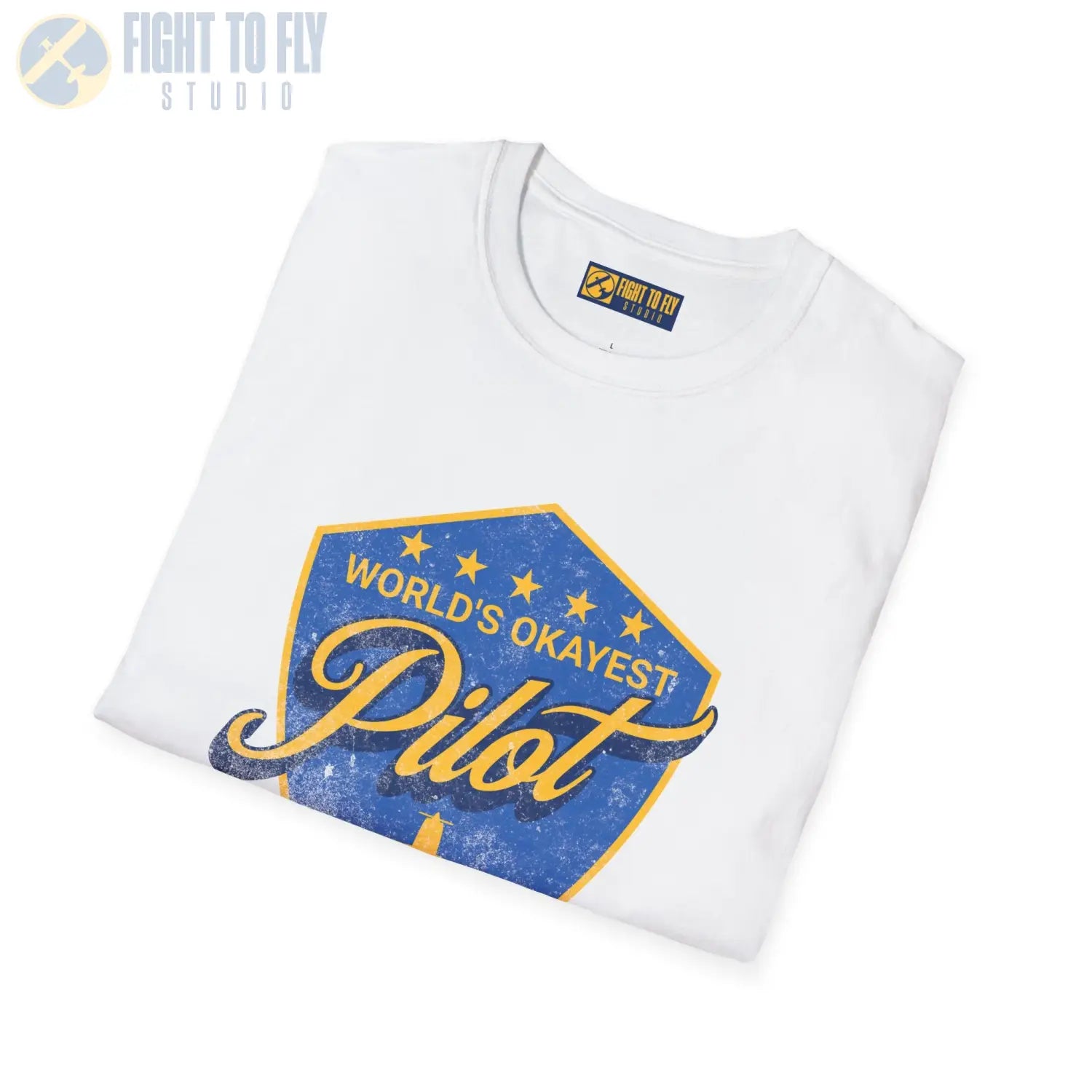 World’s Okayest Pilot - Tee - T-Shirt - gifts - WWII warbird t-shirt