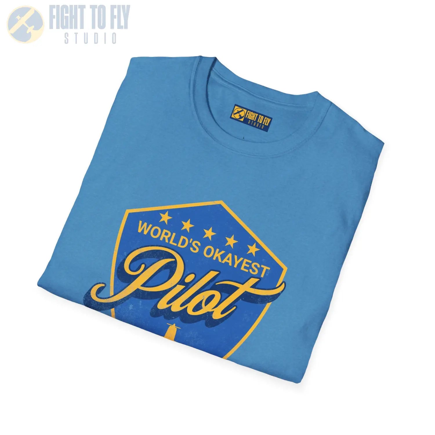 World’s Okayest Pilot - Tee - T-Shirt - gifts - WWII warbird t-shirt