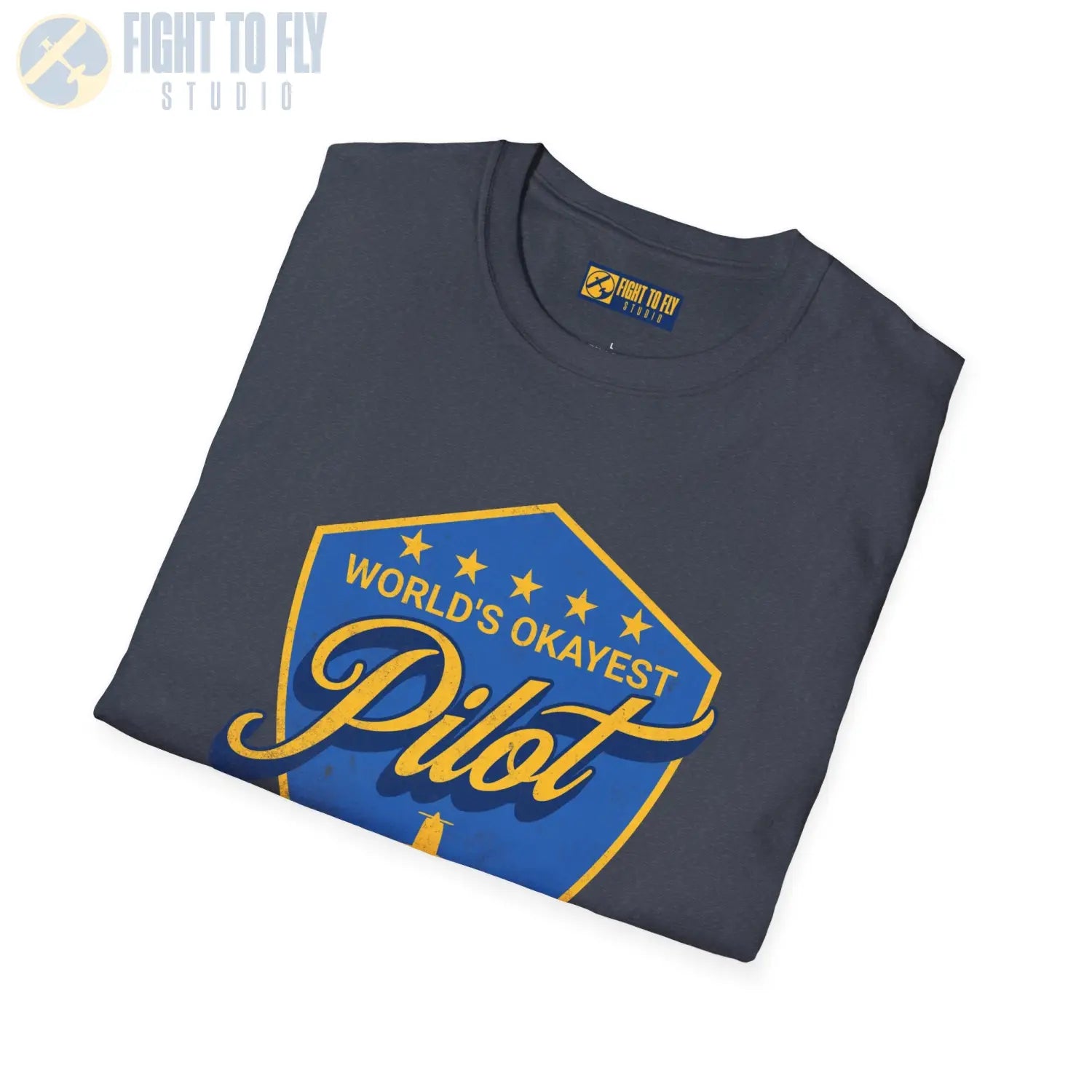 World’s Okayest Pilot - Tee - T-Shirt - gifts - WWII warbird t-shirt