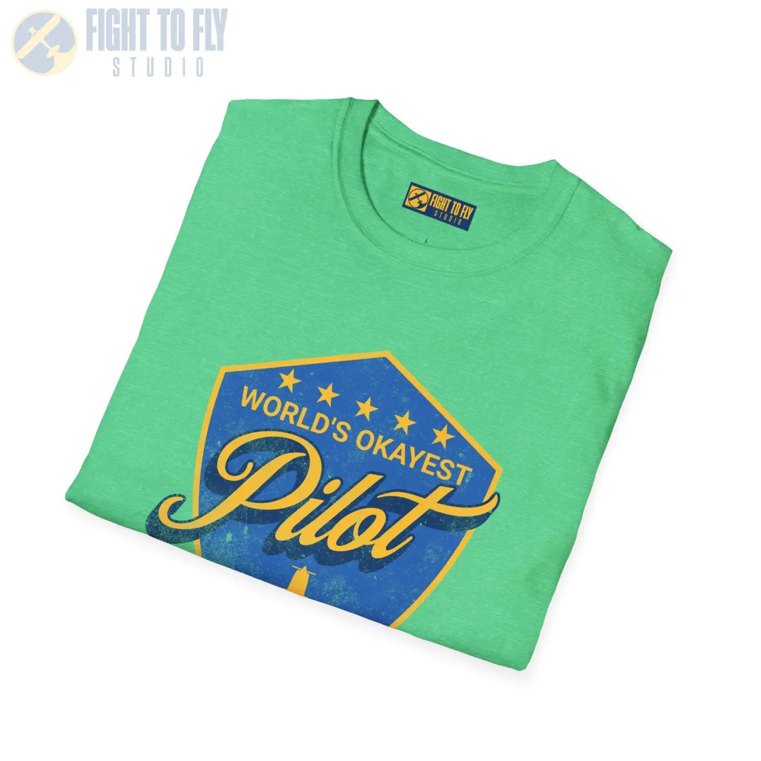 World’s Okayest Pilot - Tee - T-Shirt - gifts - WWII warbird t-shirt