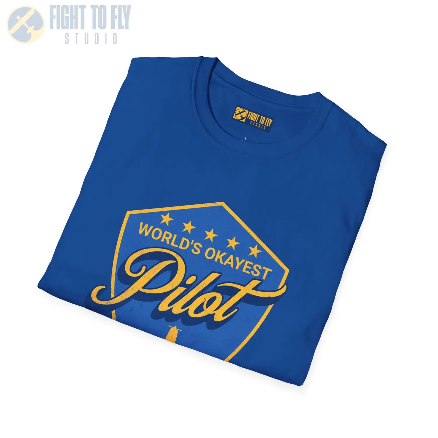 World’s Okayest Pilot - Tee - T-Shirt - gifts - WWII warbird t-shirt