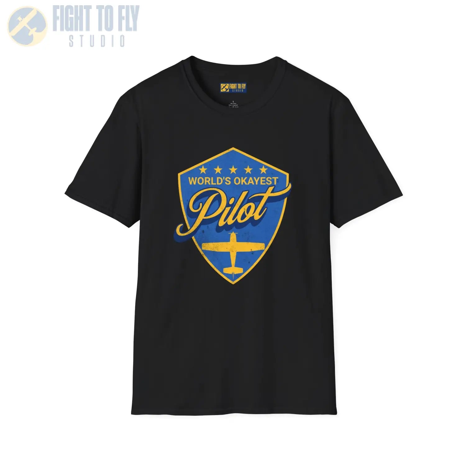 World’s Okayest Pilot - Tee - T-Shirt - gifts - WWII warbird t-shirt
