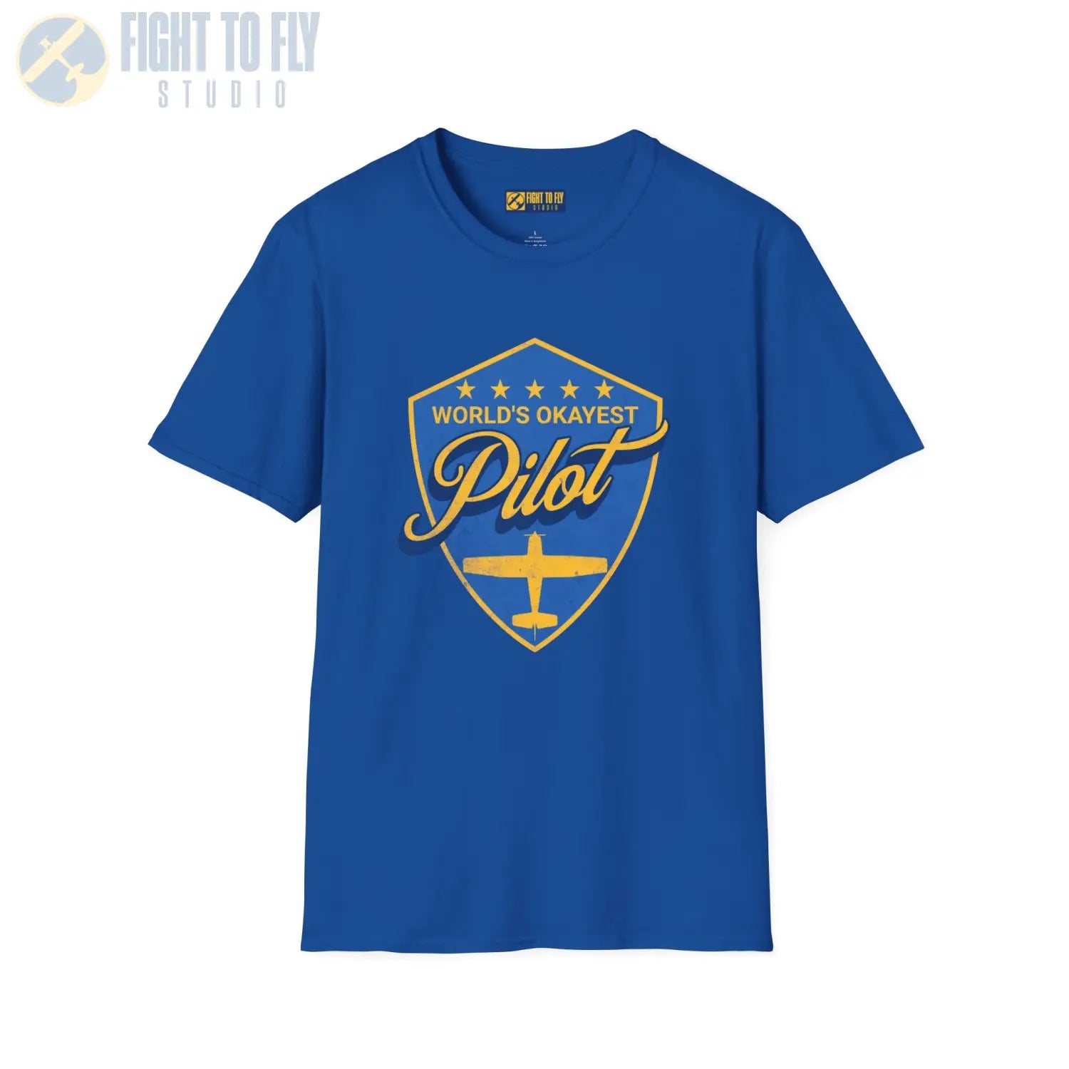 World’s Okayest Pilot - Tee - T-Shirt - gifts - WWII warbird t-shirt