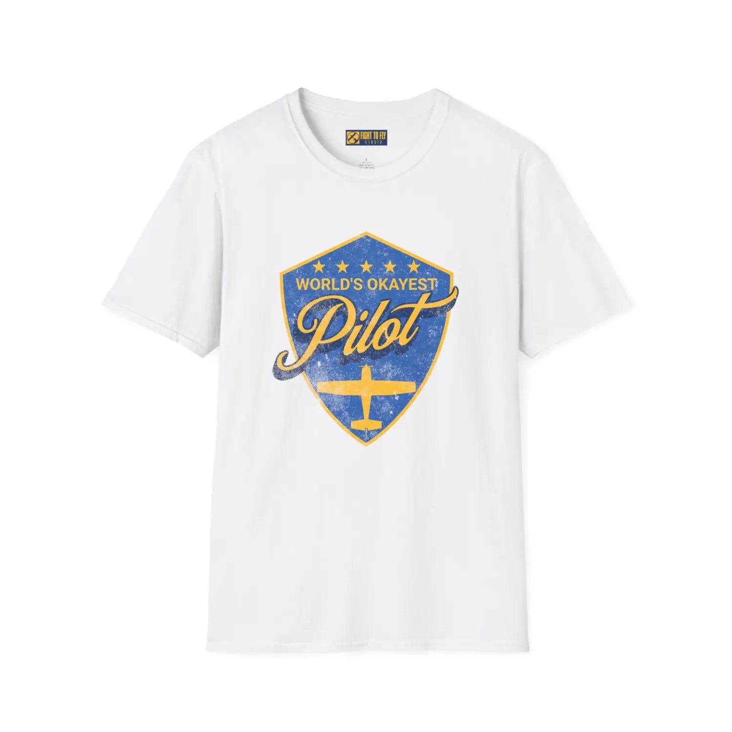 World’s Okayest Pilot - Tee - T-Shirt - gifts - WWII warbird t-shirt