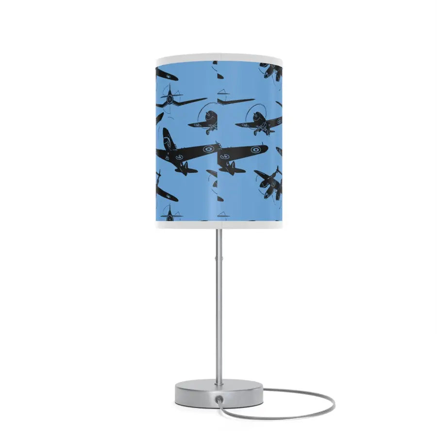 WWII Fighters Silhouette Table Lamp - Modern Home Decor - Gifts for pilots - Aviation apparel