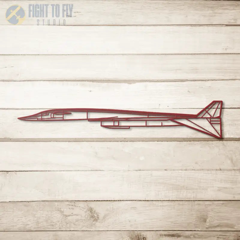 XB-70 Die Cut Metal Wall Art - Sign - Pilot gifts - WWII warbird t-shirt