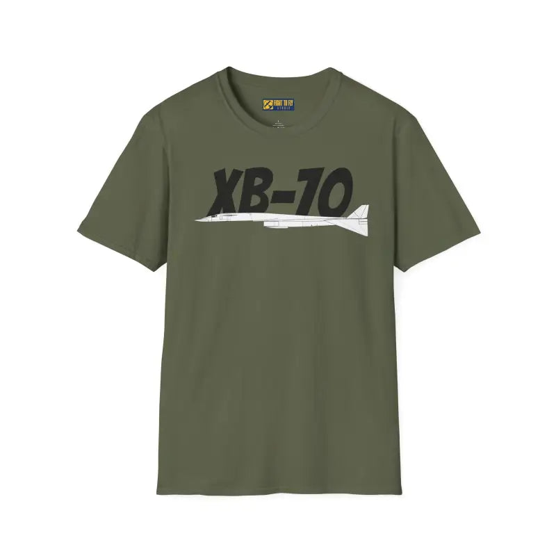 XB-70 Valkyrie Side Profile T-Shirt - Pilot gifts - WWII warbird t-shirt