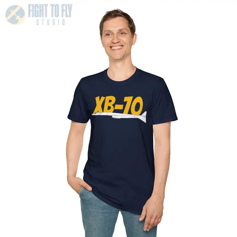XB-70 Valkyrie Side Profile T-Shirt - Pilot gifts - WWII warbird t-shirt
