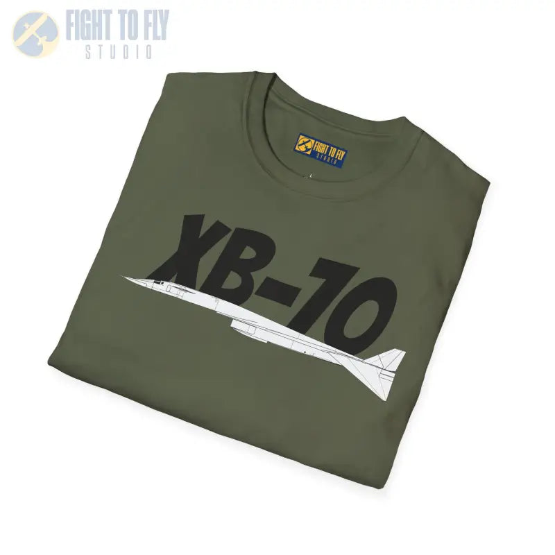 XB-70 Side Profile T-Shirt – Supersonic Bomber Concept Tee - Pilot gifts - WWII warbird t-shirt