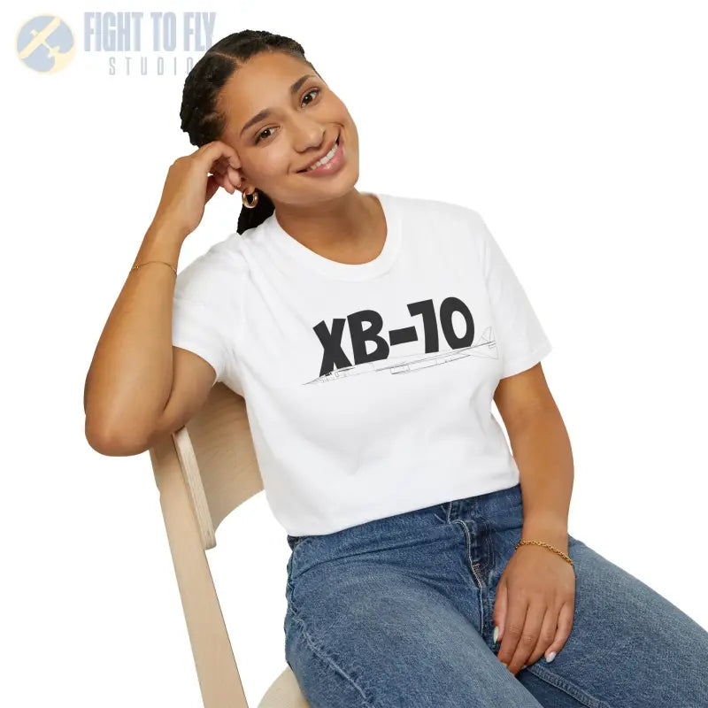XB-70 Side Profile T-Shirt – Supersonic Bomber Concept Tee - Pilot gifts - WWII warbird t-shirt