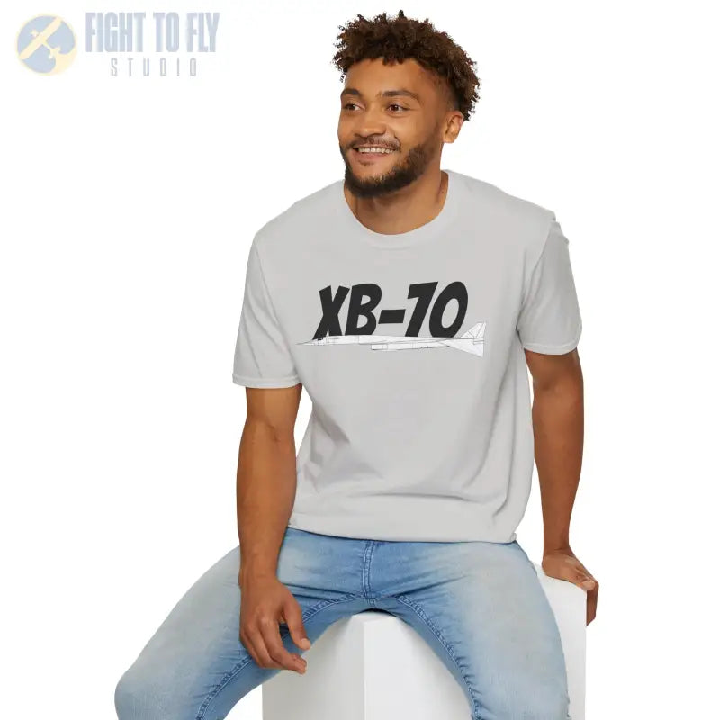XB-70 Valkyrie Side Profile T-Shirt - Pilot gifts - WWII warbird t-shirt