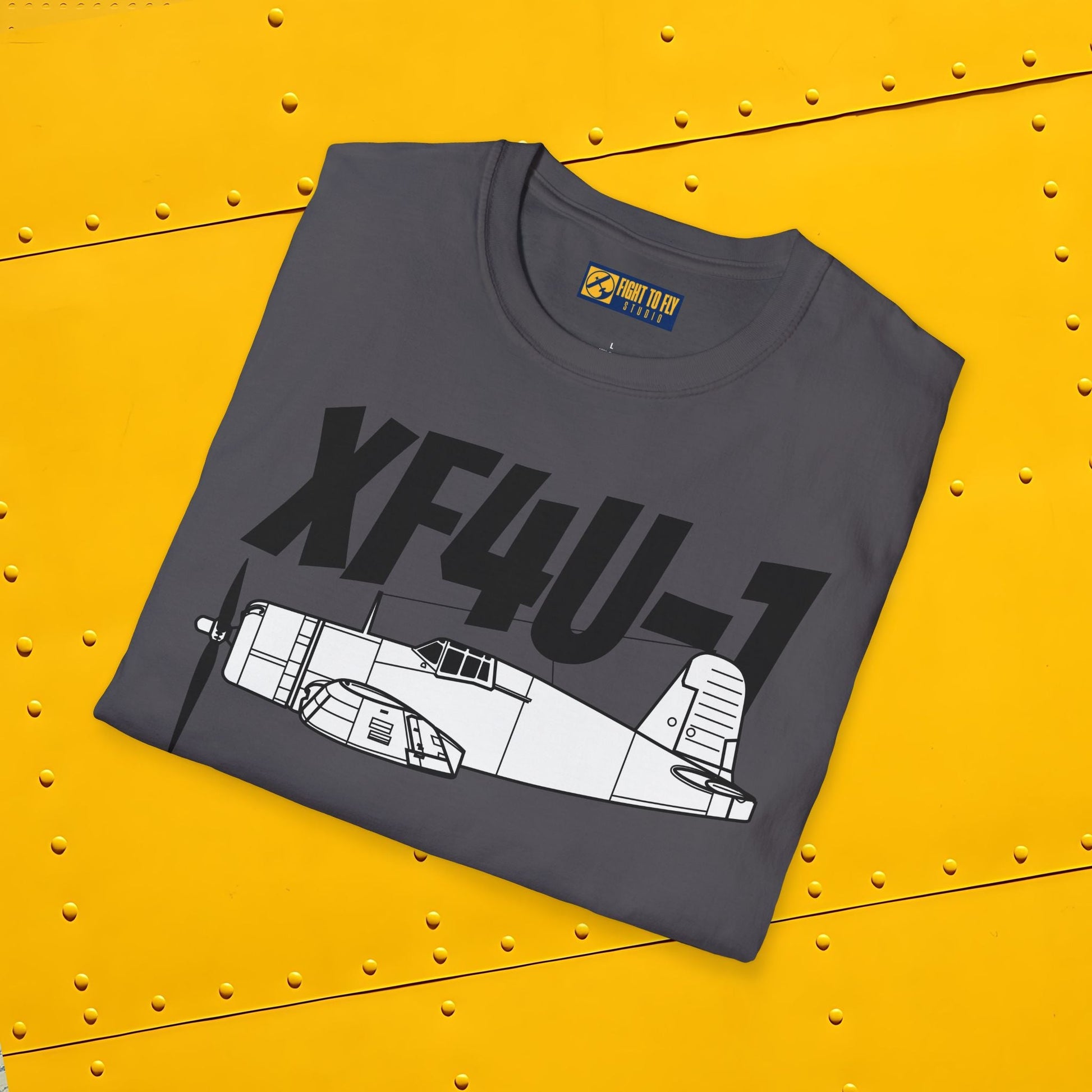 XF4U-1 T-Shirt – Prototype WWII Fighter Aircraft Tee - Pilot gifts - warbird t-shirt