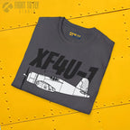 XF4U-1 T-Shirt – Prototype WWII Fighter Aircraft Tee - Pilot gifts - warbird t-shirt