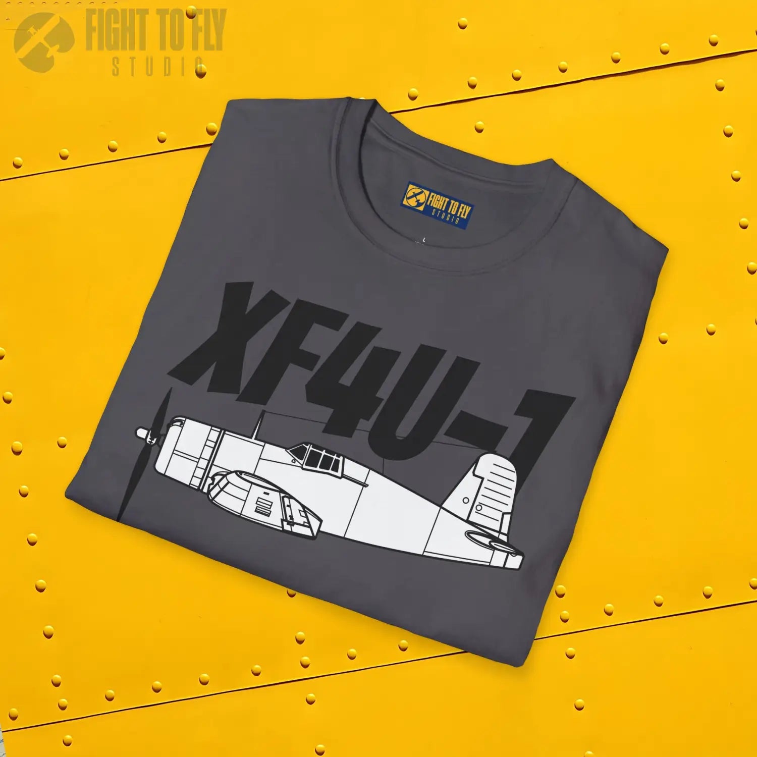 XF4U-1 T-Shirt – Prototype WWII Fighter Aircraft Tee - Pilot gifts - warbird t-shirt