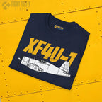 XF4U-1 T-Shirt – Prototype WWII Fighter Aircraft Tee - Pilot gifts - warbird t-shirt