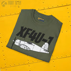 XF4U-1 T-Shirt – Prototype WWII Fighter Aircraft Tee - Pilot gifts - warbird t-shirt