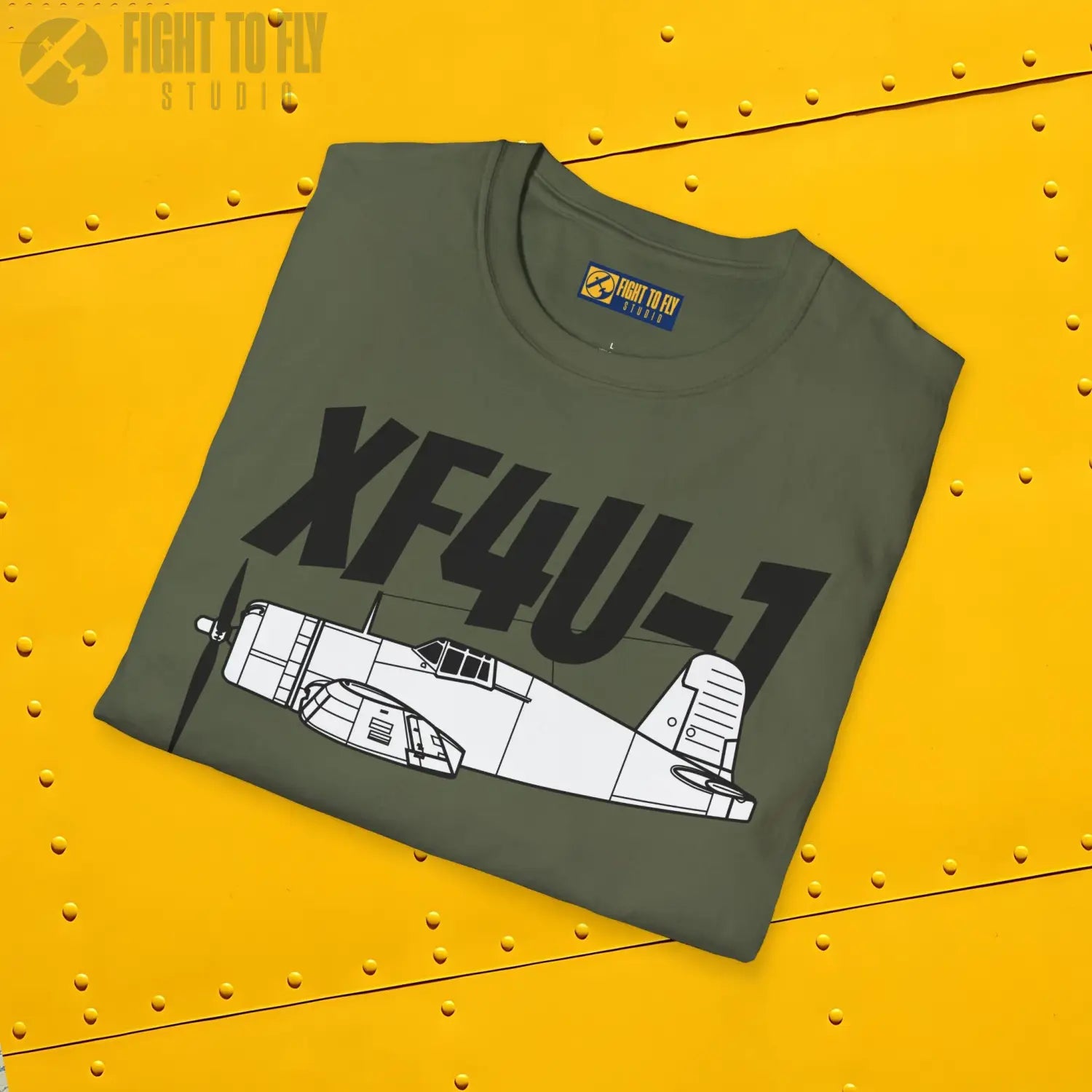 XF4U-1 T-Shirt – Prototype WWII Fighter Aircraft Tee - Pilot gifts - warbird t-shirt