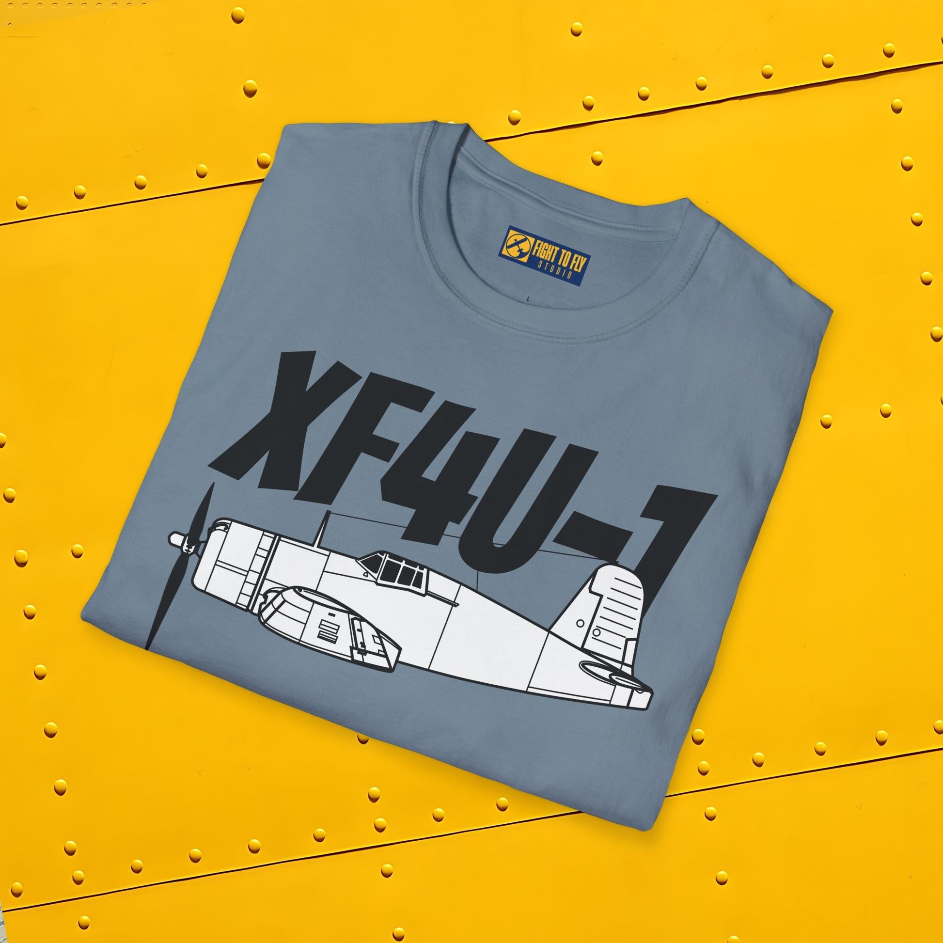 XF4U-1 T-Shirt – Prototype WWII Fighter Aircraft Tee - Pilot gifts - warbird t-shirt