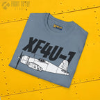 XF4U-1 T-Shirt – Prototype WWII Fighter Aircraft Tee - Pilot gifts - warbird t-shirt