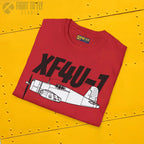 XF4U-1 T-Shirt – Prototype WWII Fighter Aircraft Tee - Pilot gifts - warbird t-shirt