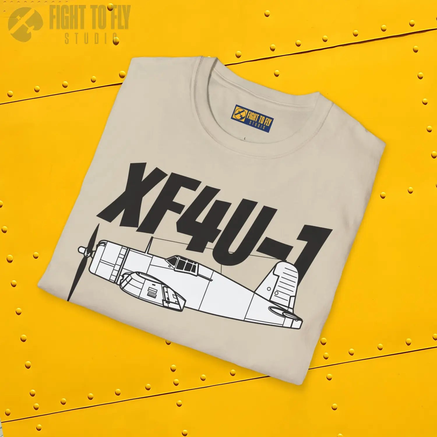 XF4U-1 T-Shirt – Prototype WWII Fighter Aircraft Tee - Pilot gifts - warbird t-shirt