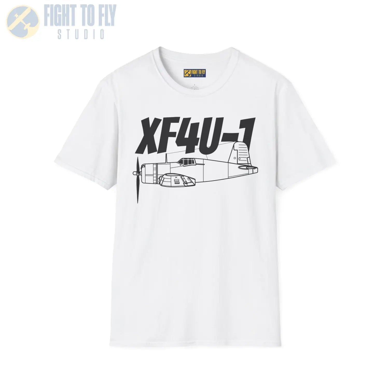 XF4U-1 T-Shirt – Prototype WWII Fighter Aircraft Tee - Pilot gifts - warbird t-shirt
