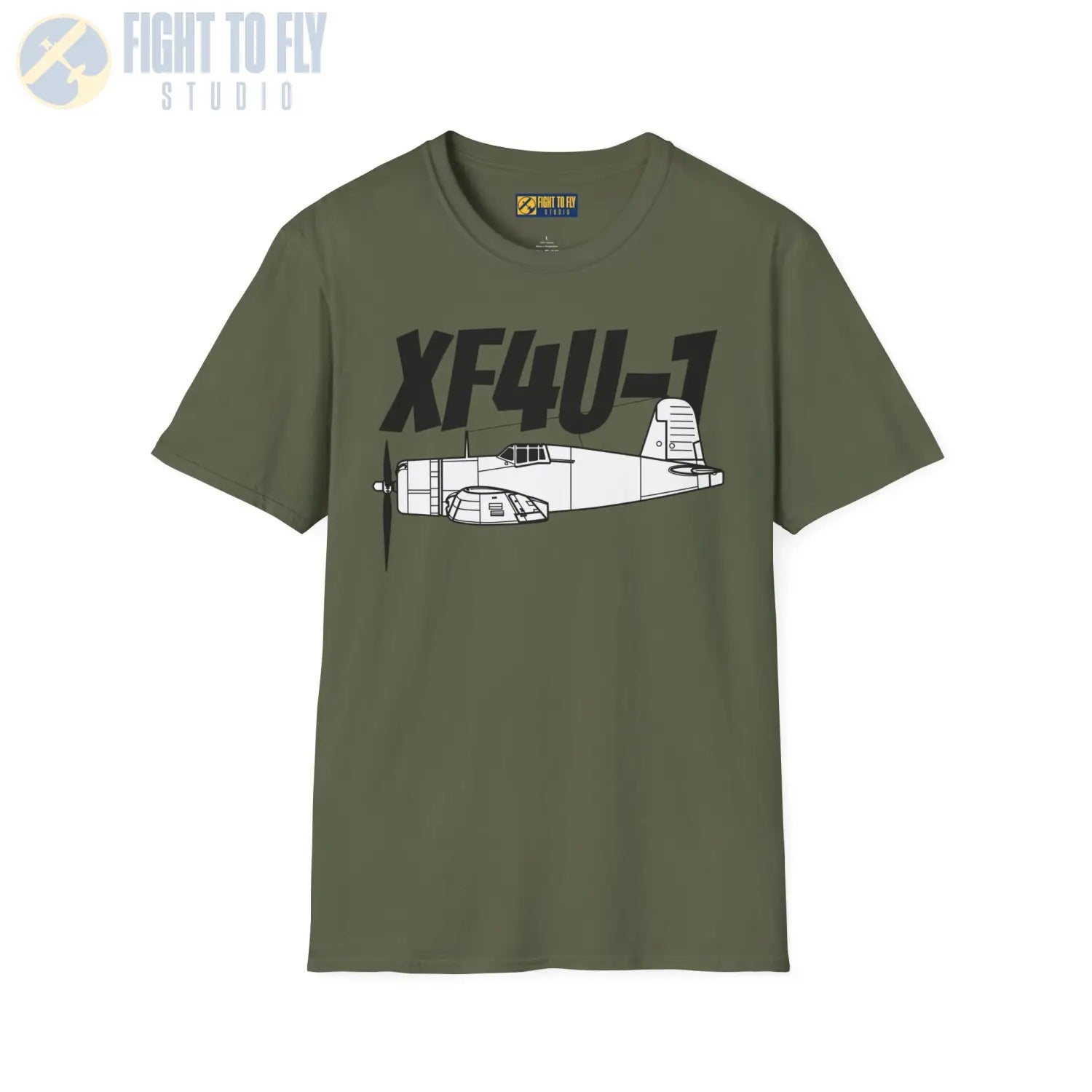XF4U-1 T-Shirt – Prototype WWII Fighter Aircraft Tee - Pilot gifts - warbird t-shirt
