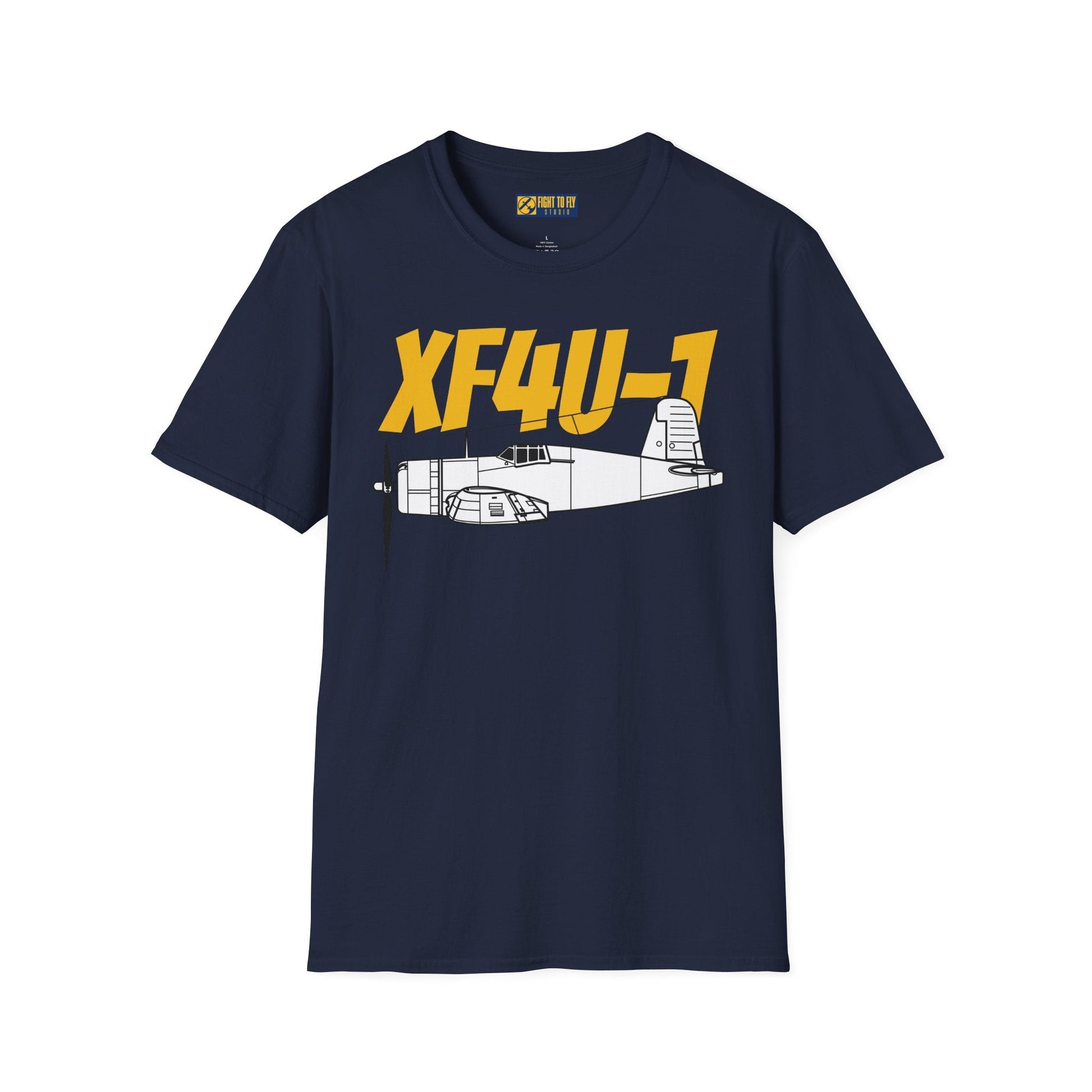 XF4U-1 T-Shirt – Prototype WWII Fighter Aircraft Tee - Pilot gifts - warbird t-shirt