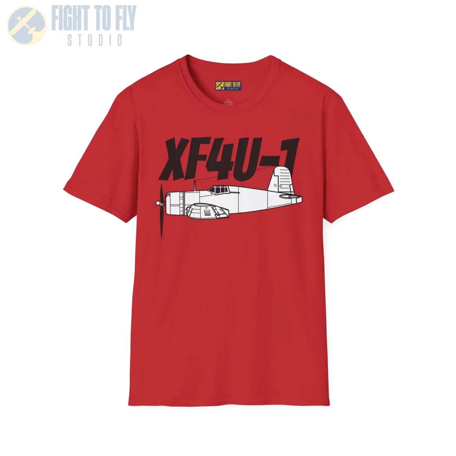 XF4U-1 T-Shirt – Prototype WWII Fighter Aircraft Tee - Pilot gifts - warbird t-shirt