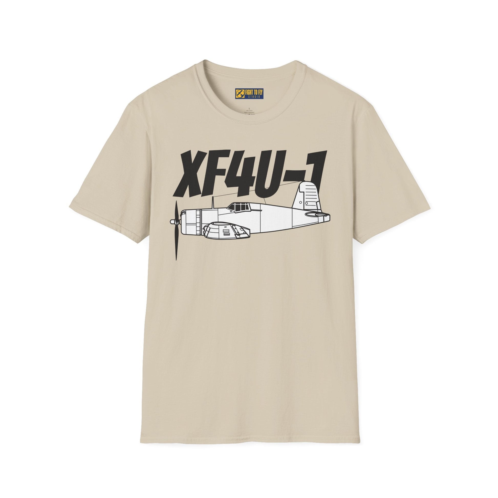 XF4U-1 T-Shirt – Prototype WWII Fighter Aircraft Tee - Pilot gifts - warbird t-shirt
