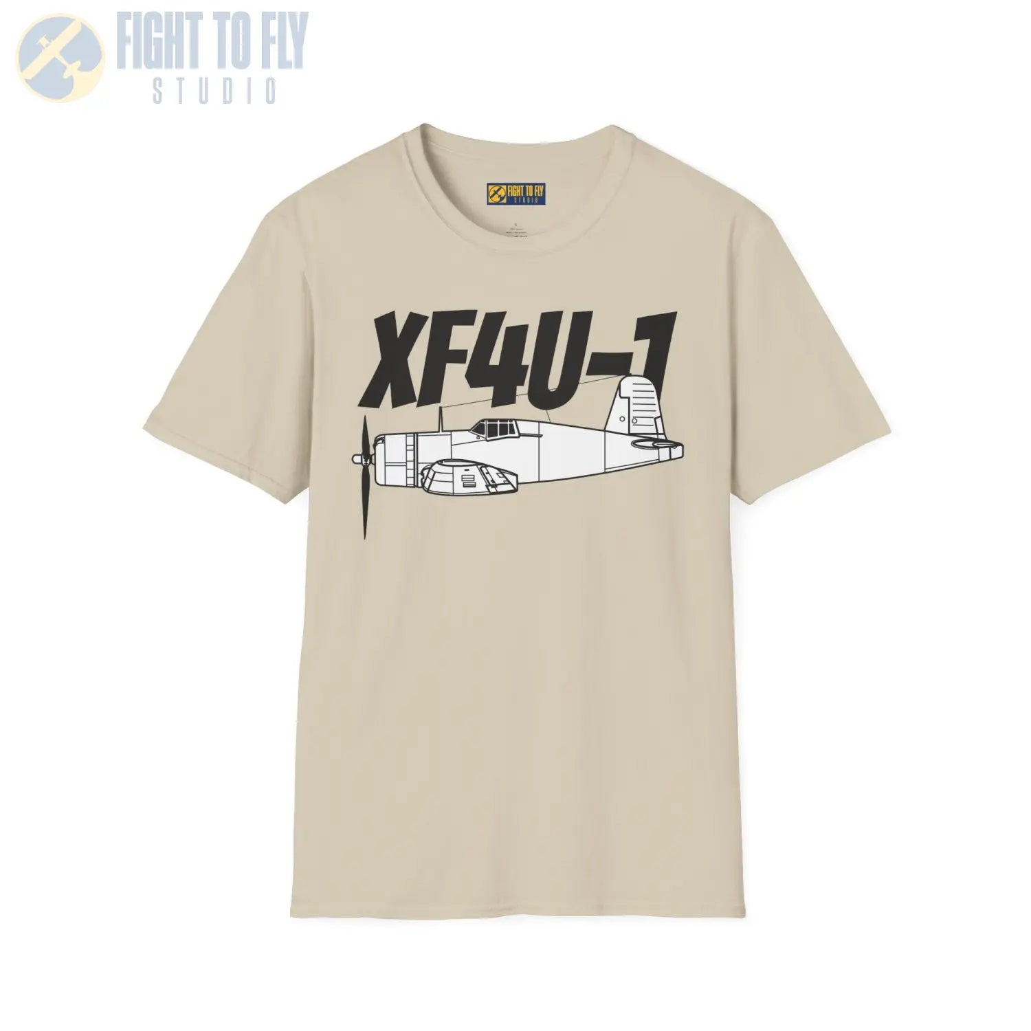 XF4U-1 T-Shirt – Prototype WWII Fighter Aircraft Tee - Pilot gifts - warbird t-shirt