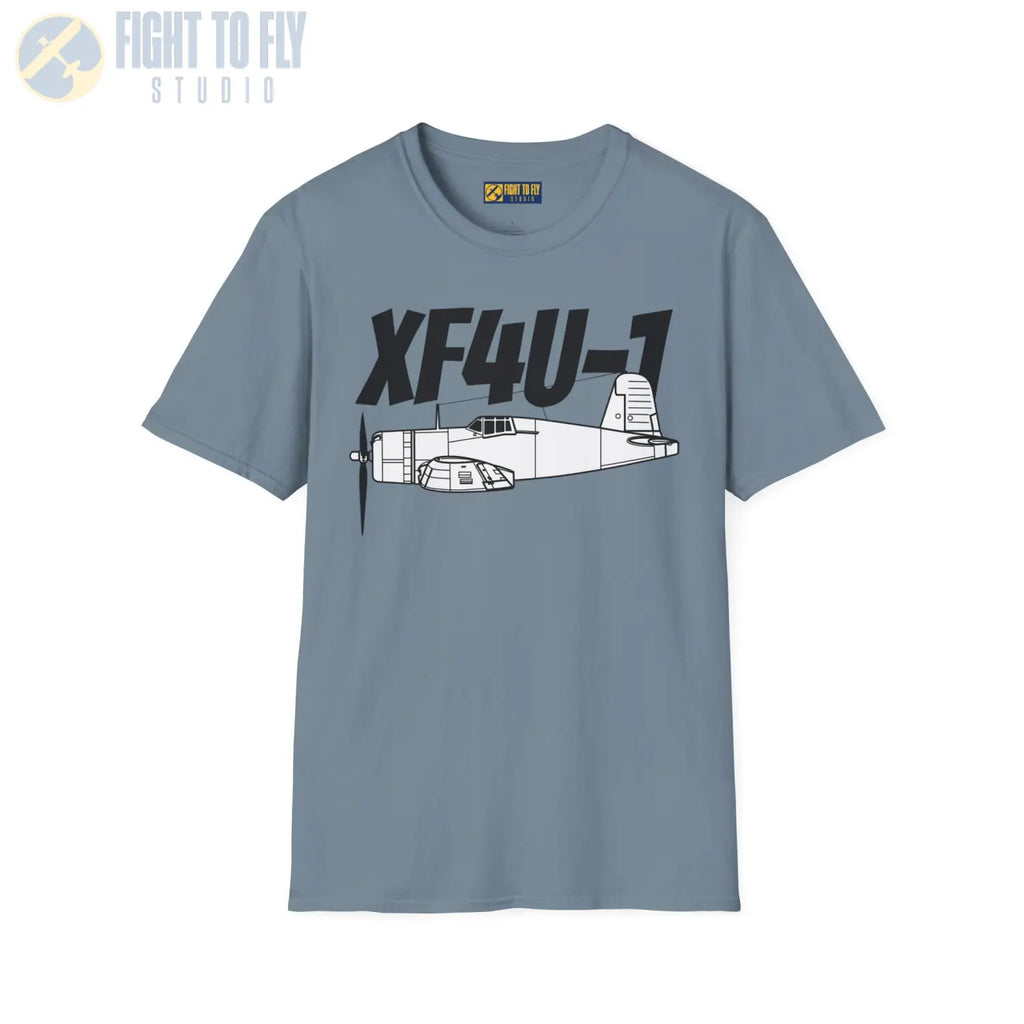 XF4U-1 T-Shirt – Prototype WWII Fighter Aircraft Tee - Pilot gifts - warbird t-shirt