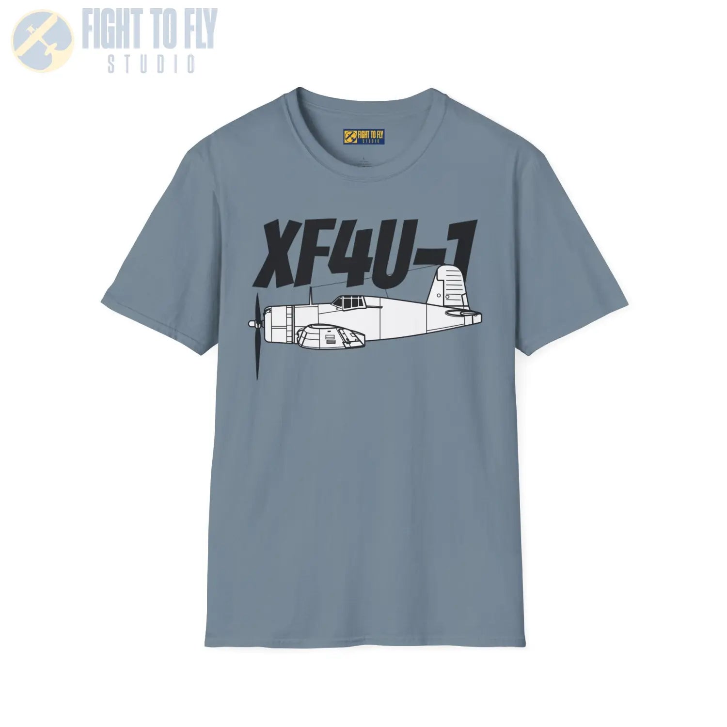 XF4U-1 T-Shirt – Prototype WWII Fighter Aircraft Tee - Pilot gifts - warbird t-shirt