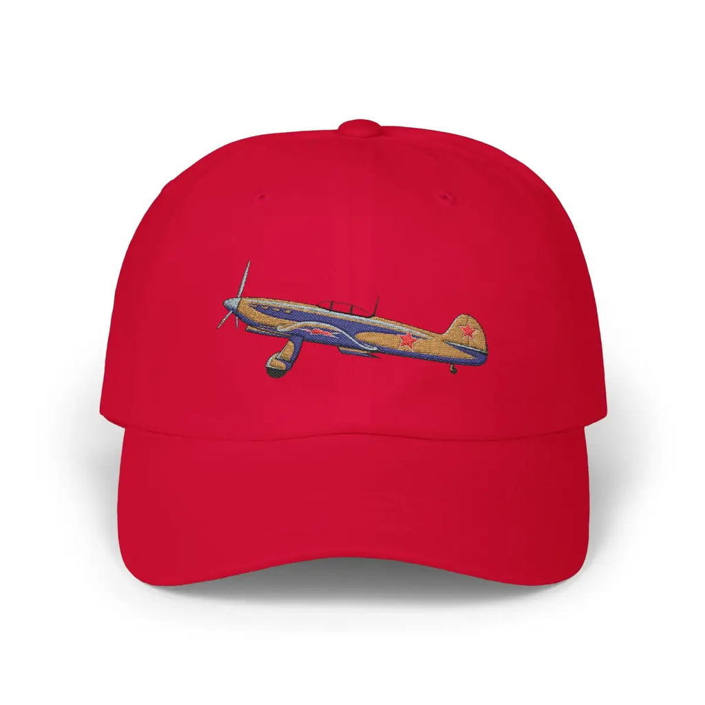Yak-9 - Color - Hats - Pilot gifts - WWII warbird t-shirt