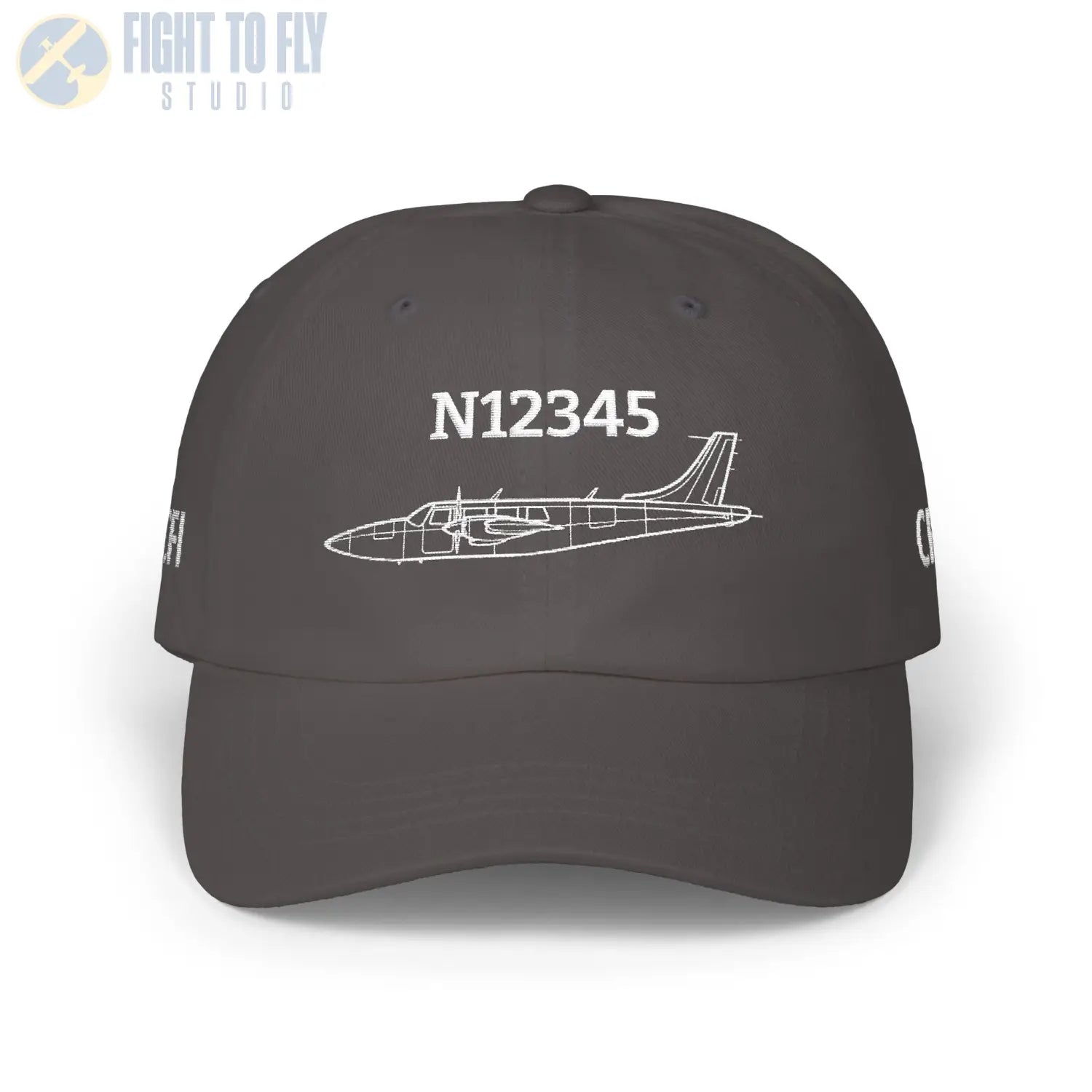 Your Aerostar 700 Superstar Hat — Personalized with Tail Number & Custom Text - Hats - Pilot gifts - WWII warbird