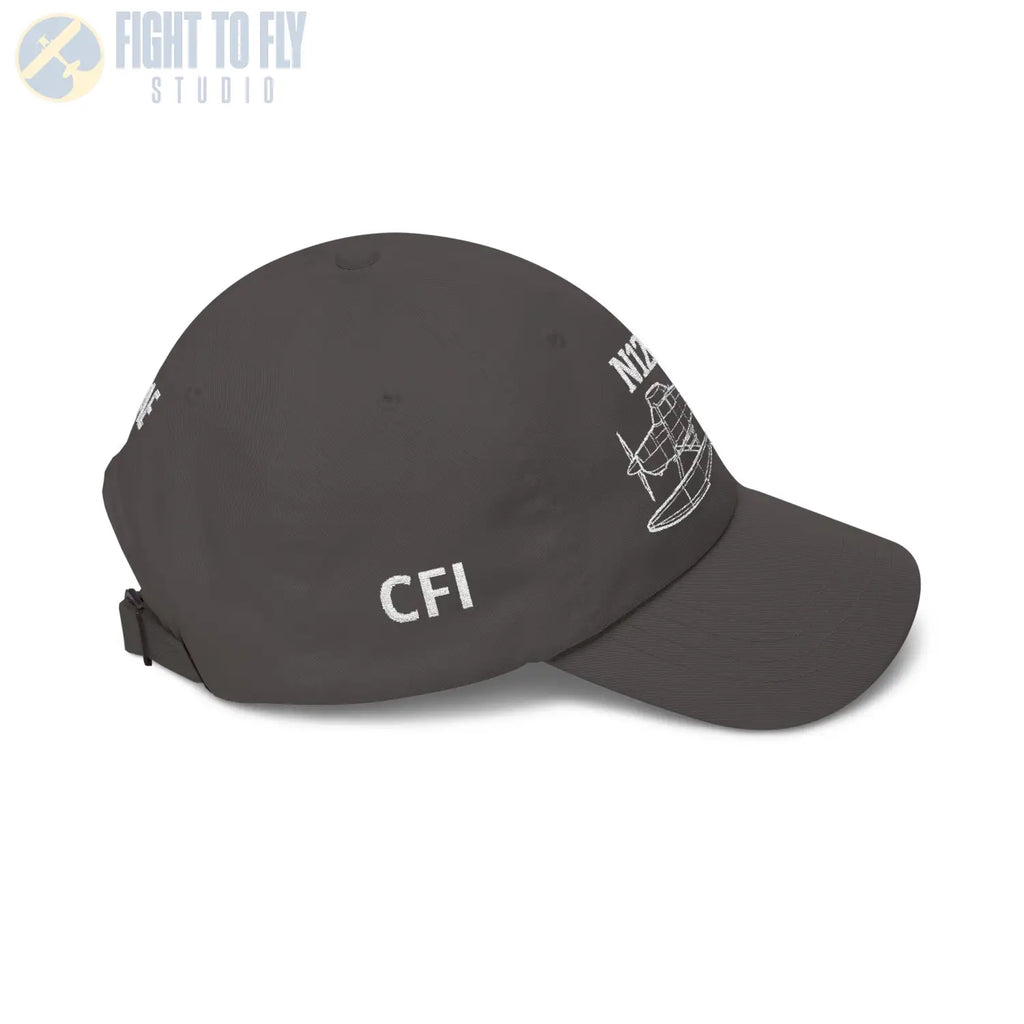 Your Cessna 170B Float Hat — Personalized with Tail Number & Custom Text - Hats - Pilot gifts - WWII warbird t-shirt