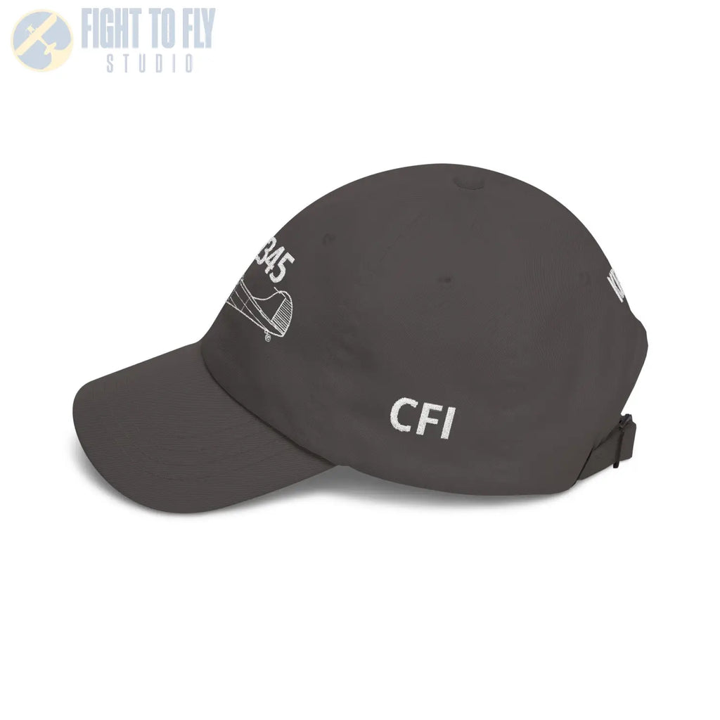 Your Cessna 195 Hat — Personalized with Tail Number & Custom Text - Hats - Pilot gifts - WWII warbird t-shirt