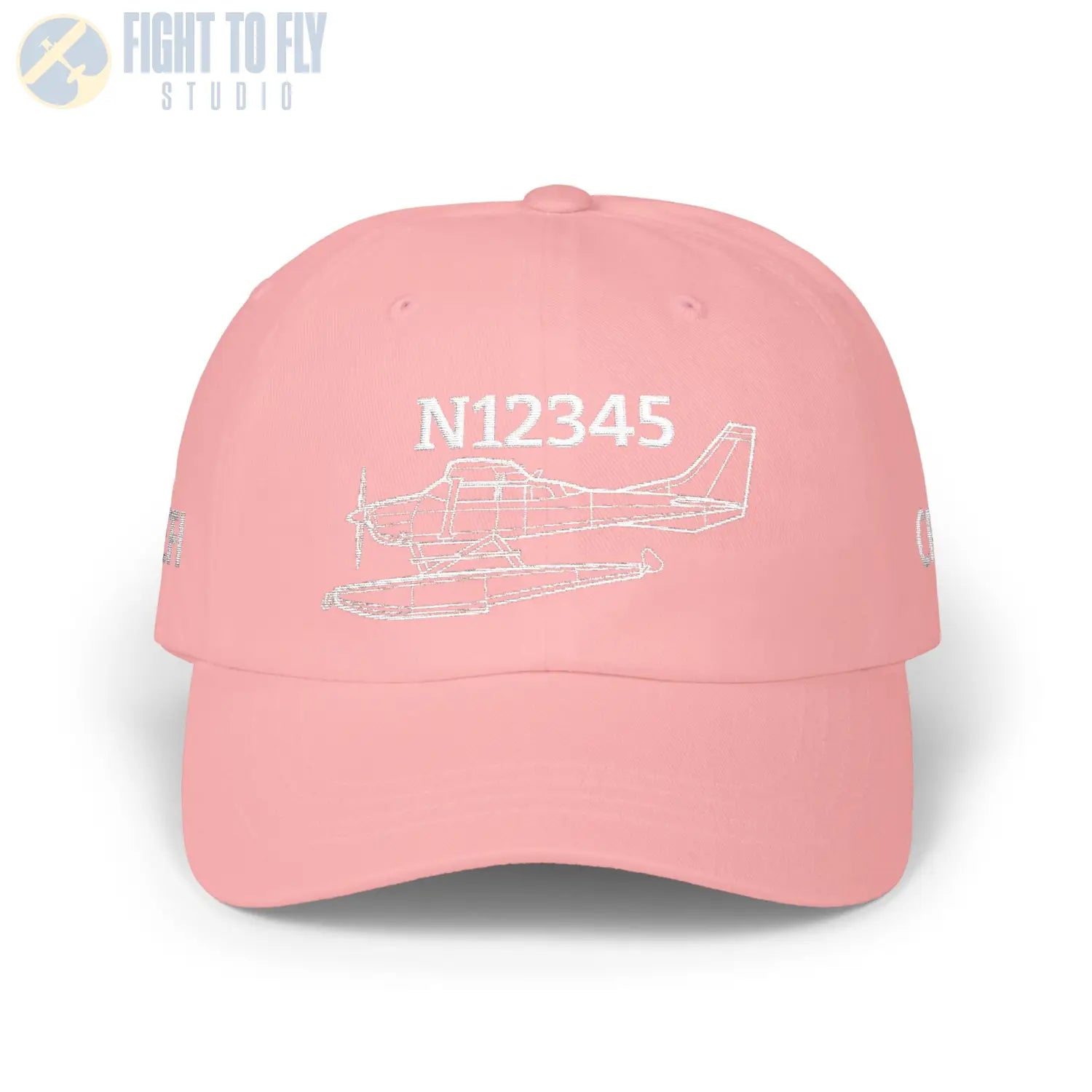 Your Cessna 206 Turbo on Floats Hat — Personalized with Tail Number & Custom Text - Hats - Pilot gifts - WWII warbird